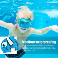 Children Elastic Swimming Hats Stretchy Swimming Hat In Cartoon Fish Shape Soft Silicone Swim Bathing Caps For Swimming Lessons 2