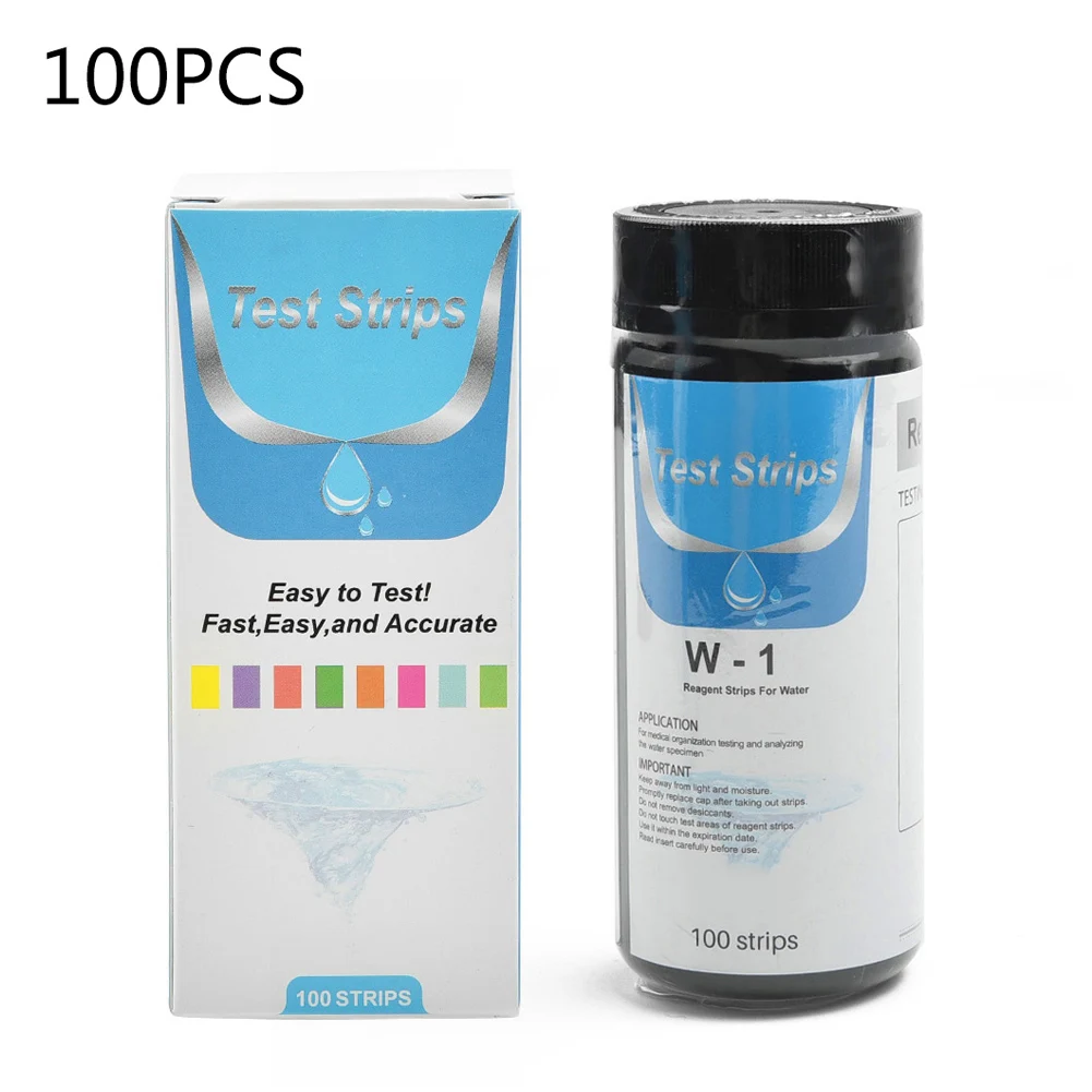 0-425 PPM Test Strips Reliable Strips Test Testing 50-in-1 Total 50PCS Water Aquarium Best Count) Hard Home Kit