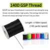 1Spool/3Spools 140D GSP Fly Tying Thread Strong Fly Fishing Binding Line for Saltwater Streamer Pike Bass Flies Jig Hook Lure 3