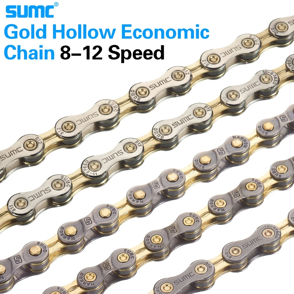 Kmc Chain 12 Speed Chain Gold Shimano Chain NEW SUMC Mountain Road