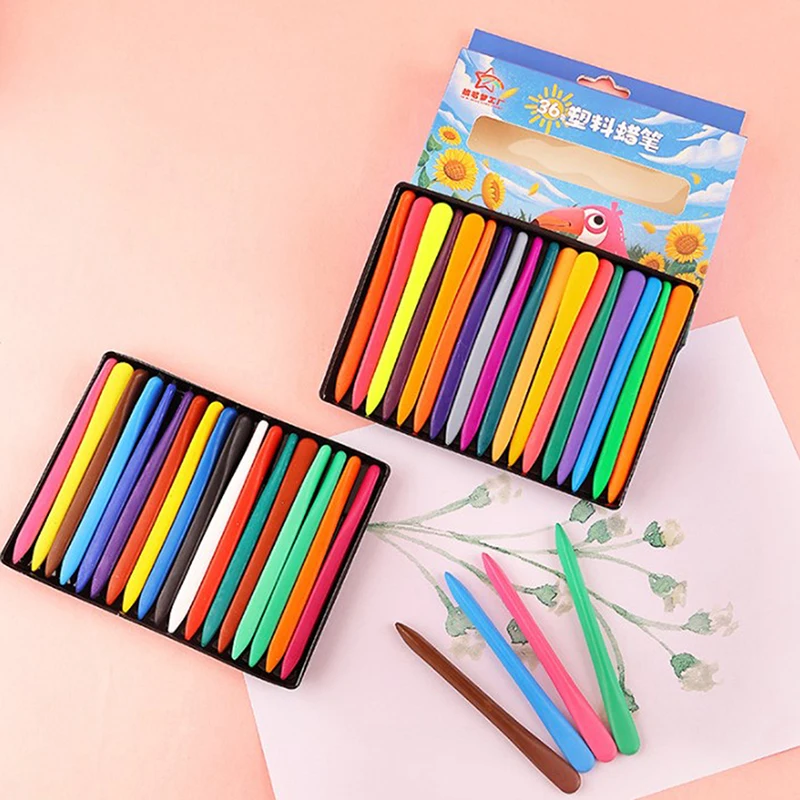 Crayon De Couleur,Crayon à Colorier Triangulaire,36 Couleurs,Non