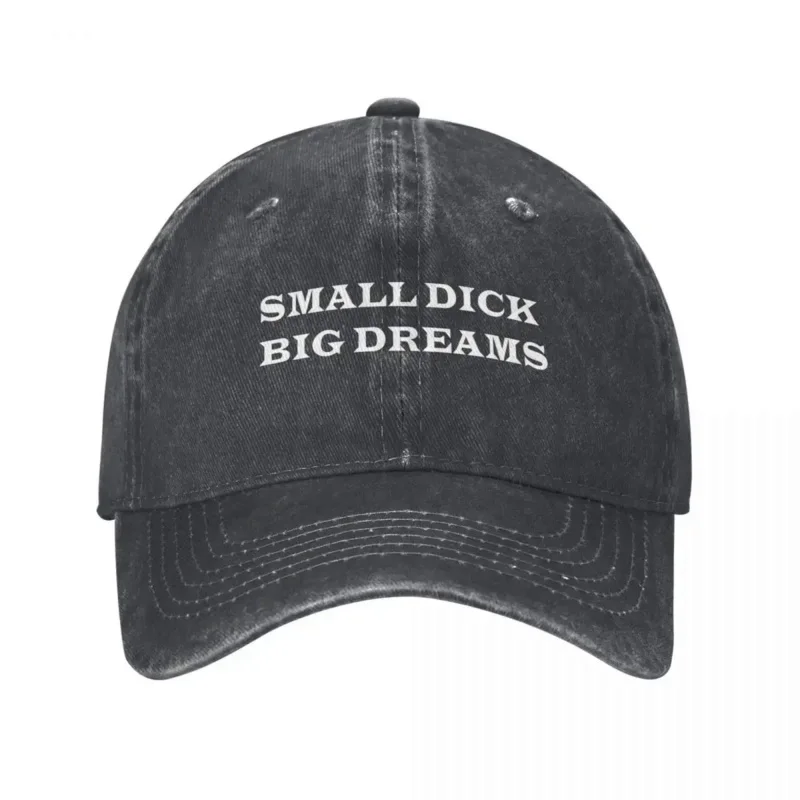 

Y2K SMALL DICK BIG DREAMS Cowboy Mountaineering Anime hat rave Cap women's Men's