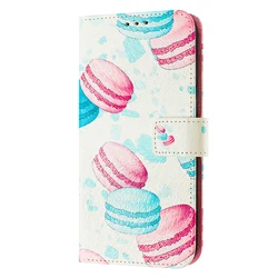 Leather Flip Stand Wallet Phone Case for TCL 505 (YB0736)