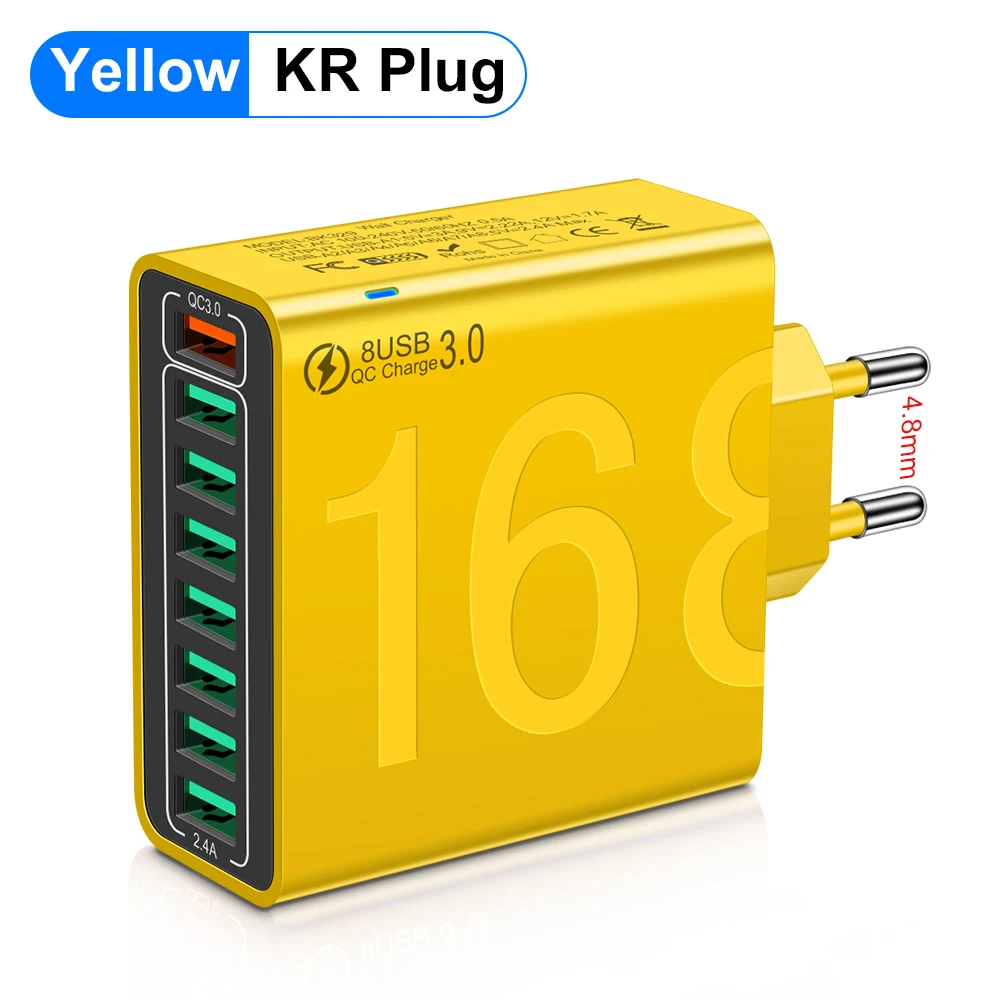 150w Multi-Ports USB-Ladegerät Schnell ladung EU/US-Stecker Telefon Ladegerät Adapter für iPhone Samsung Xiaomi Schnell ladegerät – Detail 20