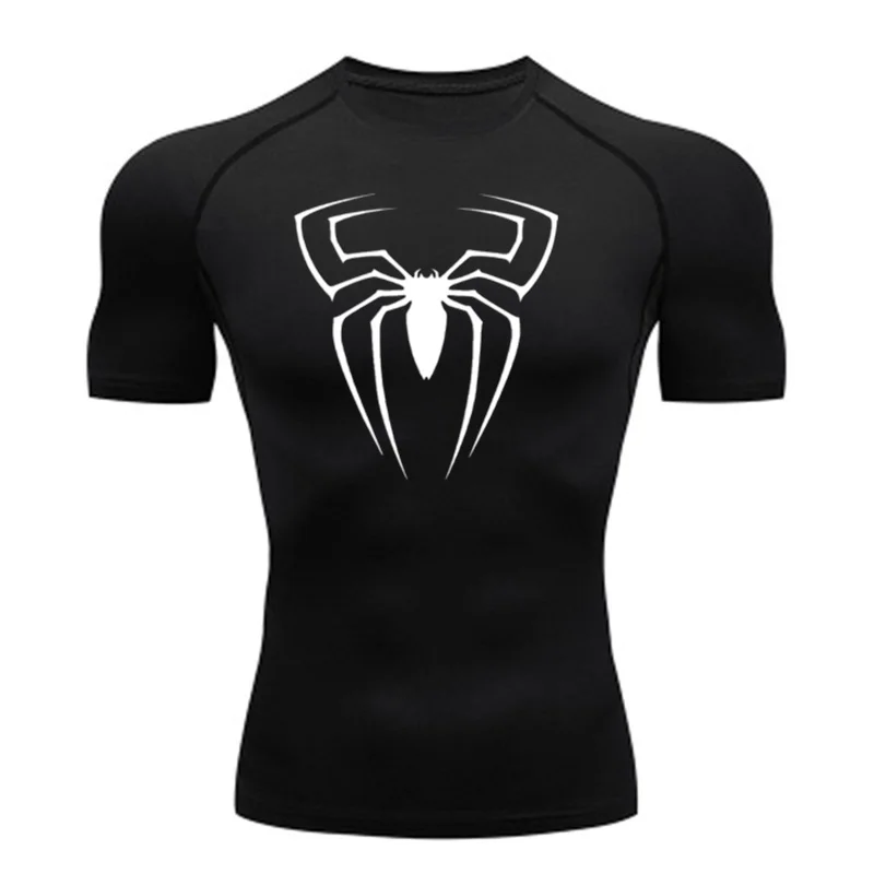 

Compression Running Shirts Men Dry Fit Fitness Gym Men's Rashguard T-shirts Football Workout Bodybuilding Stretchy Clothing 2024