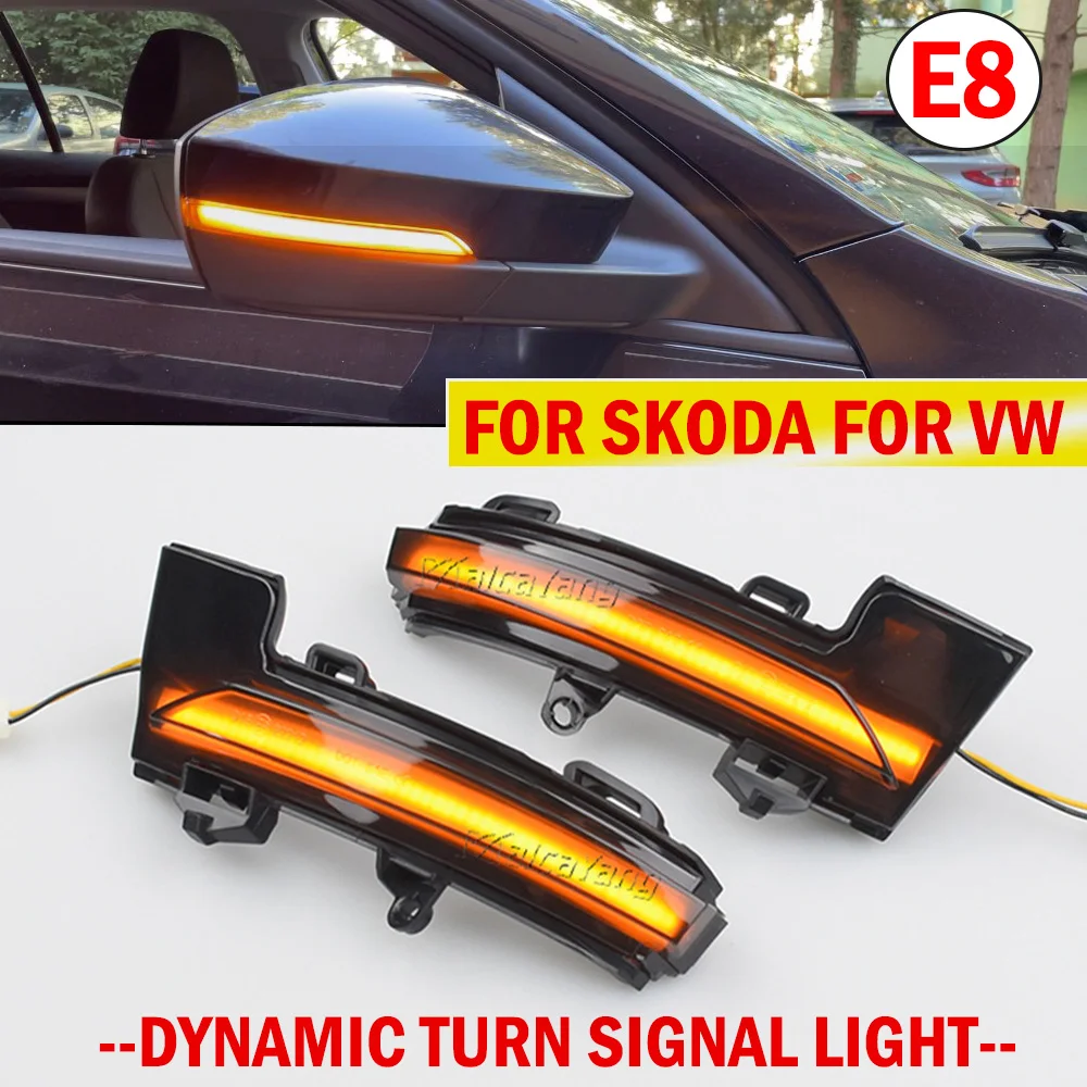 Turn Signal Lights For VW For T-roc For Troc For T-cross LED