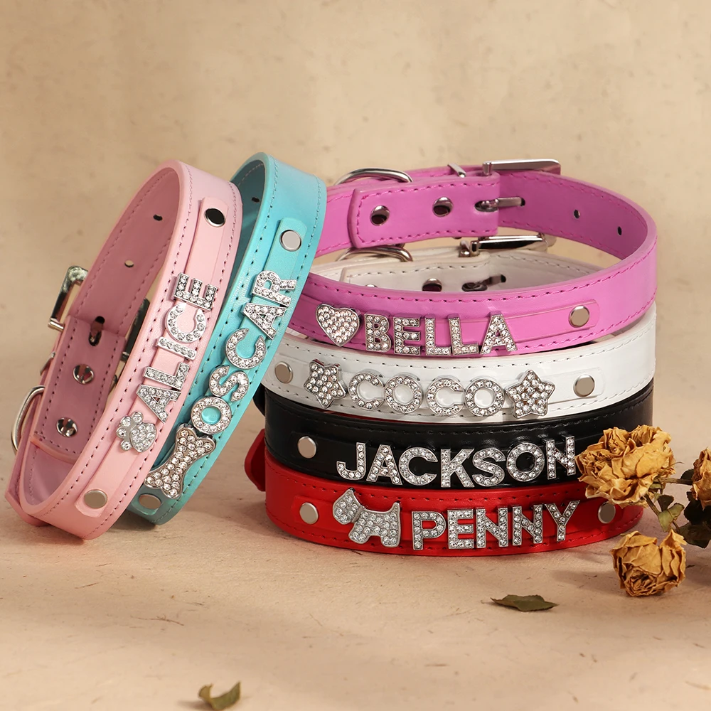 Collare Per Cani Bling / Collare Fenicottero Rosa / Collare Per - Foto 7