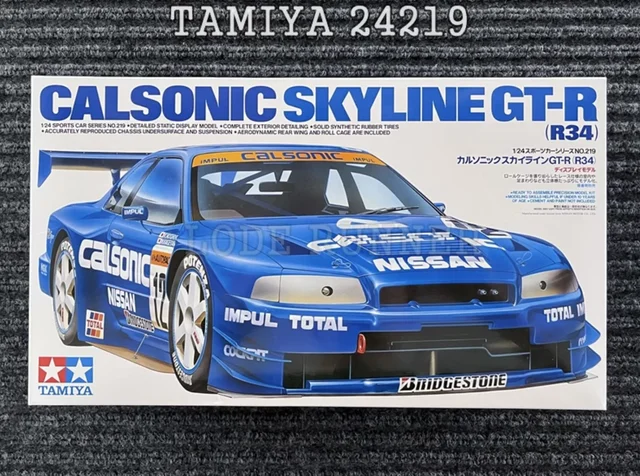 自動車 37 TAMIYA Calsonic Skyline GT-R 1/24 Tamiya Calsonic Skyline Gt-R / Tamiya USA