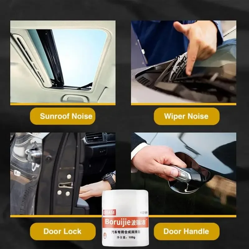 Car Sunroof Track Grease Lubricating Grease Plastic Keyboard Gear Oil Bearing Lubricant Printers Bearing Accessories