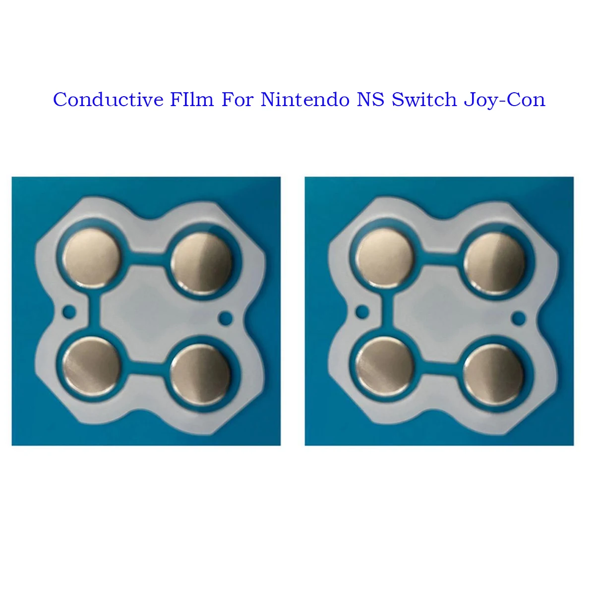 2-10Pcs Pellicola Conduttiva Per Nintendo Ns Switch Joy-Con Controller D Pad D-Pad Metal Dome Snap Pcb Board Buttons