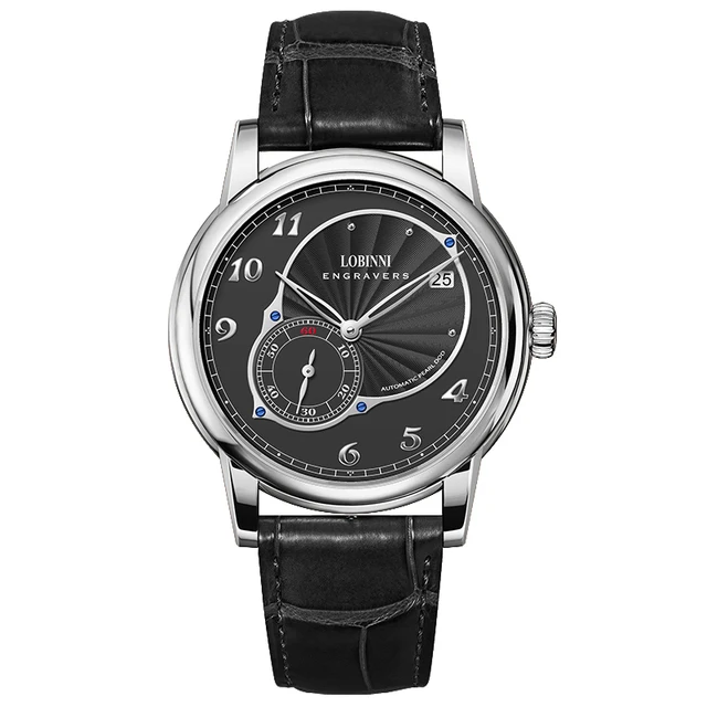 Switzerland LOBINNI Luxury Brand Micro-Rotor Automatic Mechanical