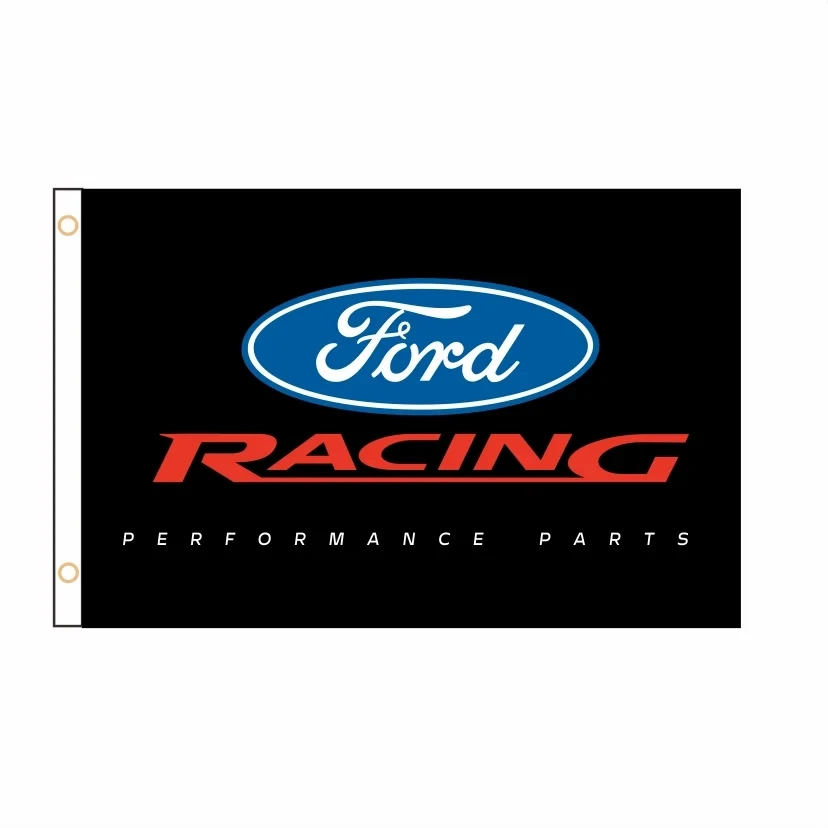 High End Ford Racing Flag Banner Car Publicidade Decora Motosa O Festa Indoor Outdoor Flag Banner 2Ft * 3Ft 3Ft * 5Ft -107