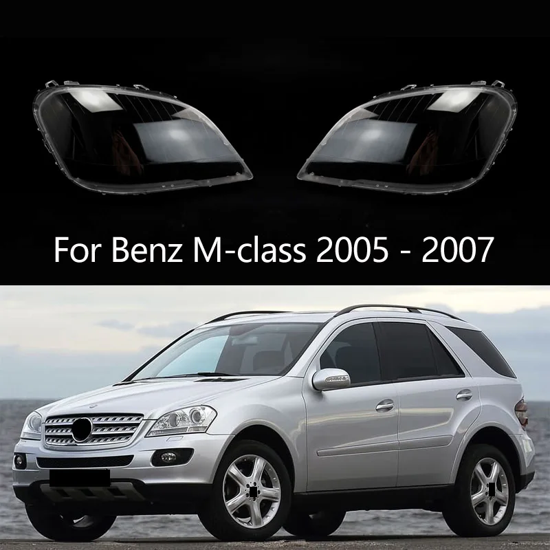 For Mercedesbenz W164 Ml350 500 20052008 Side Headlight Lens Cover
