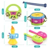 Children Hand Drumming Plastic Early Education Puzzle Musical Instrument Toys Parent-child Interaction Sound Cognition TMZ 2