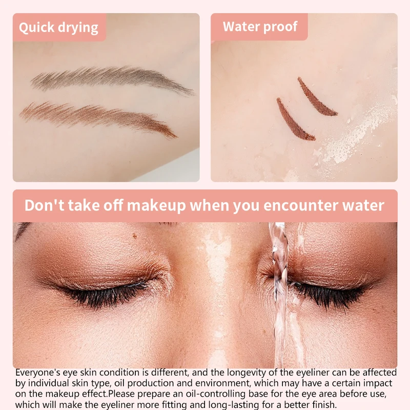 1PC eyeliner pen waterproof, fast drying, durable, smooth