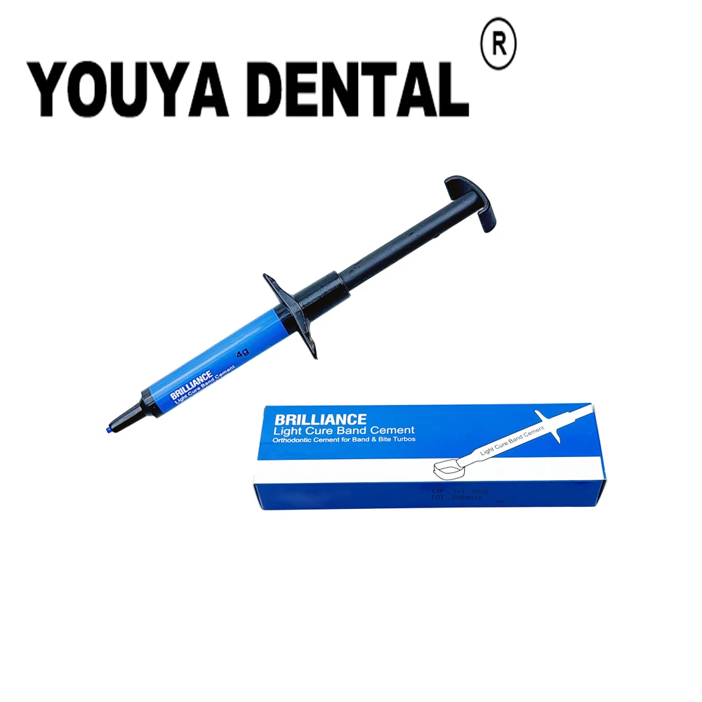

Dental Light Cure Band Cement Orthodontic Cement for Band Teeth Bite Turbos Dentistry Materials