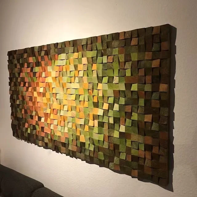 

Высококачественные деревянные интерьерные настенные панели 3D из натурального материала