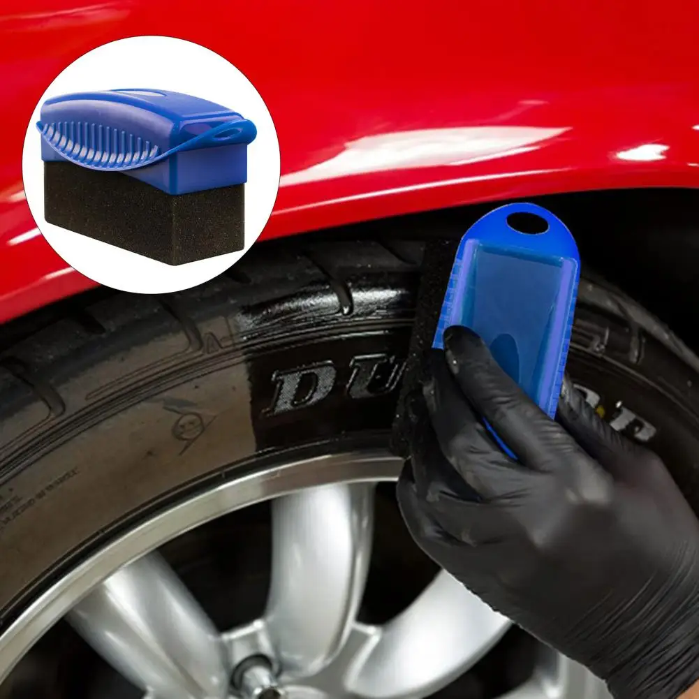 

2PCS Car Wheel Cleaning Sponge Tire Wash Wiper Water Suction Sponge Pad Wax Polishing Tyre Brushes Tools Car Wash Accessories