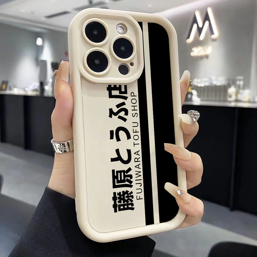 Anime Initial D Design Phone Case - TPU Cover for Motorola Edge & G Series