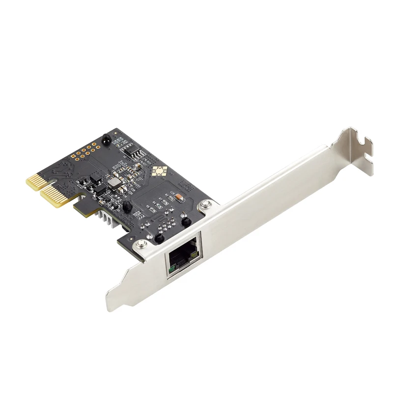 PCIe 2.5G 기가비트 이더넷 네트워크 카드 Intel I225 칩용 PCI Express 2.5Gb 네트워크 카드 100/1000M/2500M RJ45 네트워크 어댑터