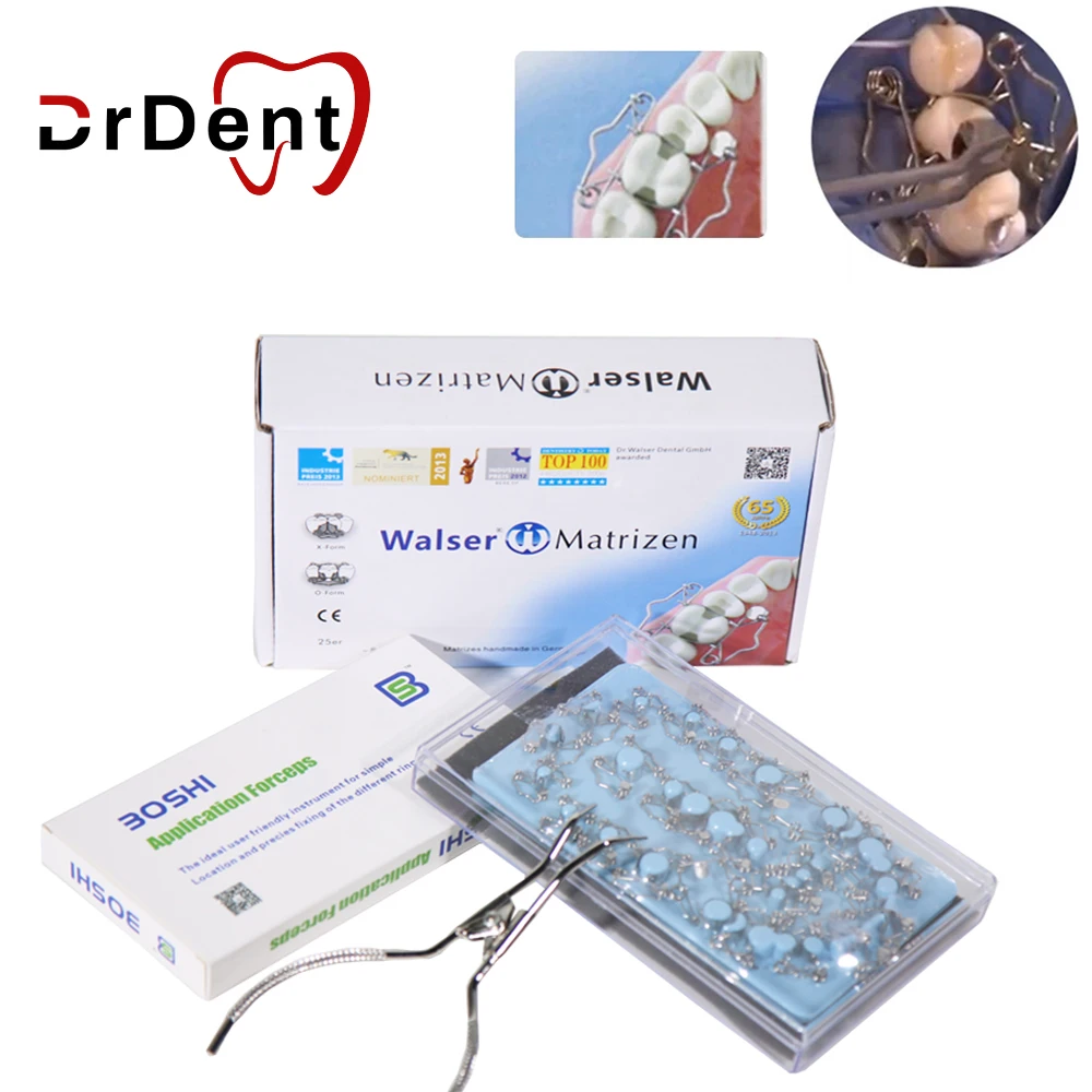 Automatrix Dental Walser Matrices system Matrix Bands Ring Sectional