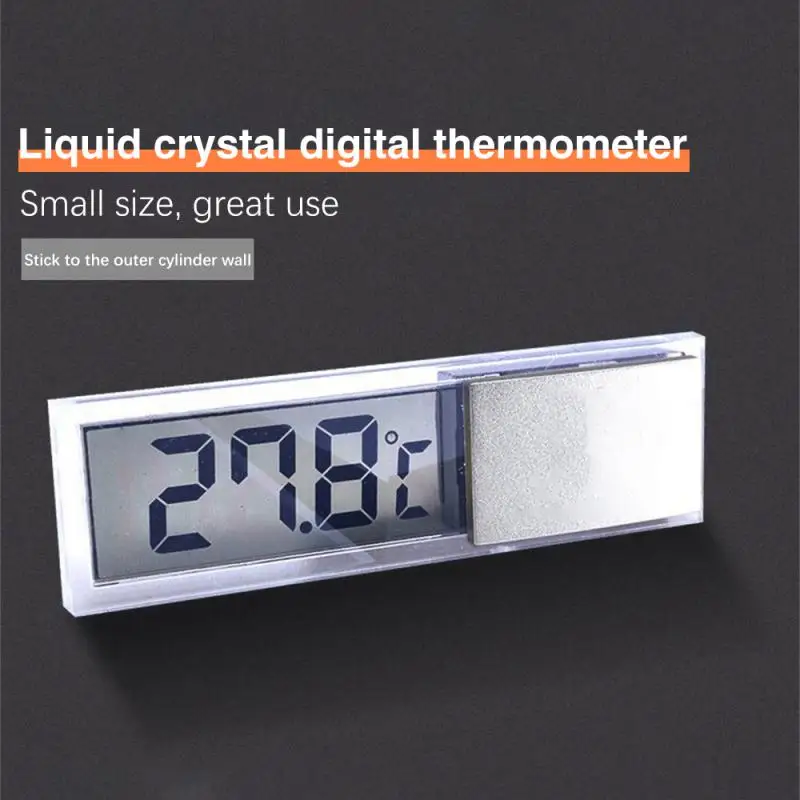 LCD Digital Temperature Fish Tank Temp Meter Aquarium Thermometer  Submersible Water Temperature Meter Tank Temperature Tester - AliExpress