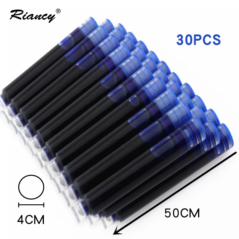 High-Quality Fountain Pen Ink Refill Cartridge Set - Standard 4mm