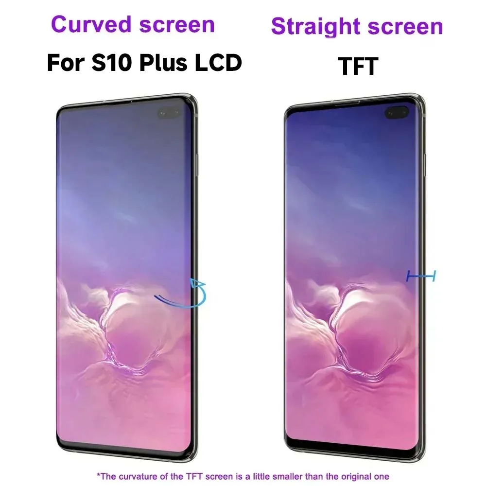   LCD ÷ ġ ũ Ÿ  ǰ, Ｚ S10 ÷ G975F SM-G975U SM-G975W