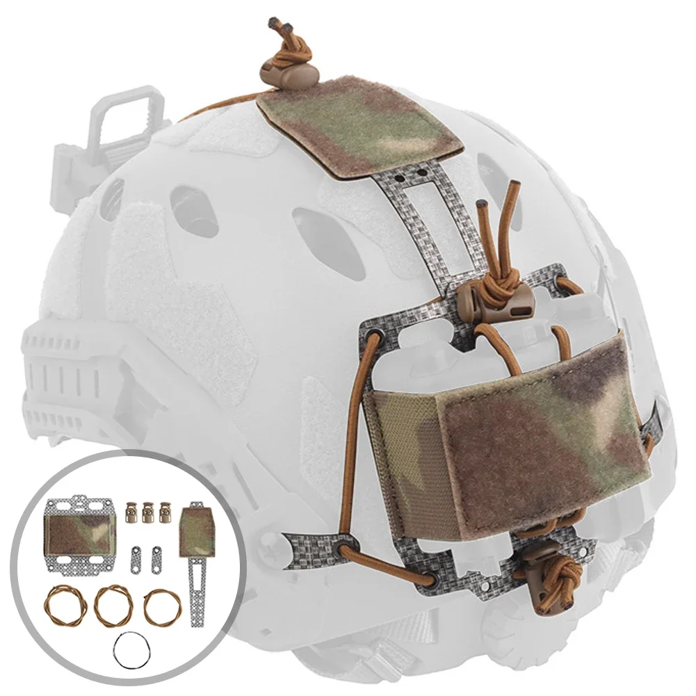 Fast Tactical Helmet PVS31 Battery Case Pouch FERRO-Style PVS-31 NVG Battery Retention System Airsoft Helmet Bag Accessories