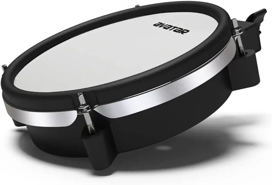 8inch Dual zone Snare Tom Mesh Drum Pad for Electronic Drum Set With Clamp Cable