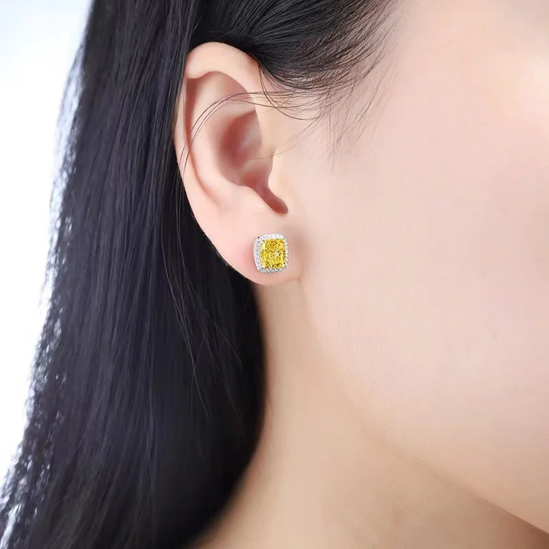 S5f35ade580b64360b33a22cfdfd9dbc0y Ruihe New Classic Style 18k Gold Gems Simulated Diamond Zirconia Yellow Pear Shape Earrings Women Jewelry Ladies Party Gift