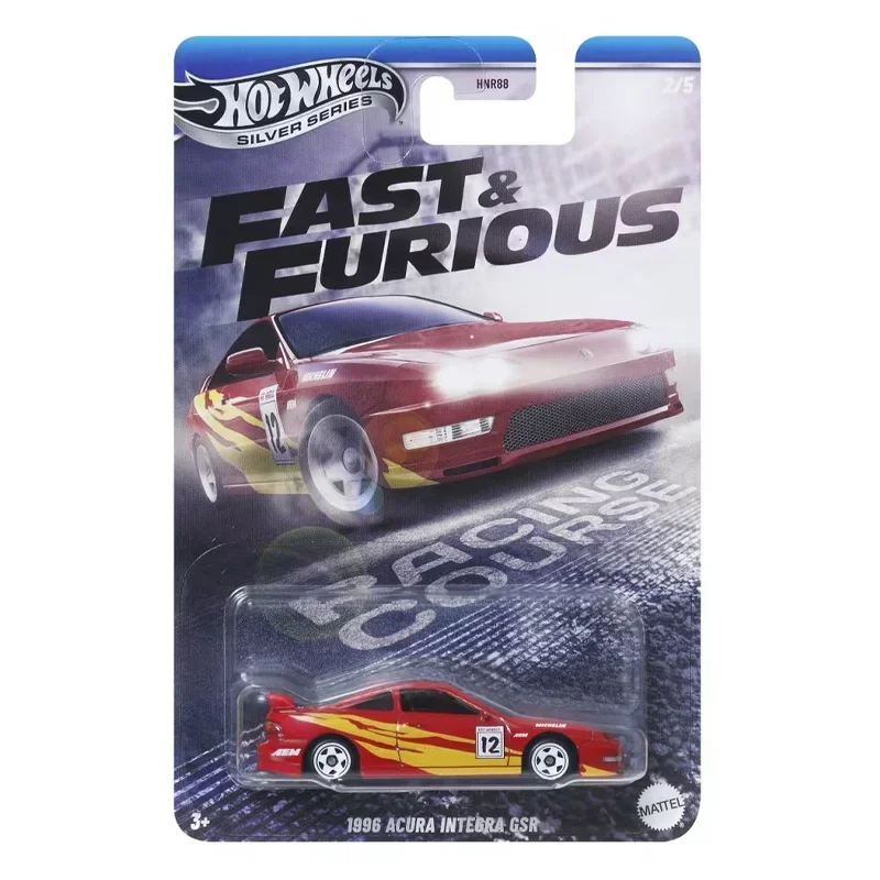 Original Hot Wheels Car Fast & Furious Silver Series Toys