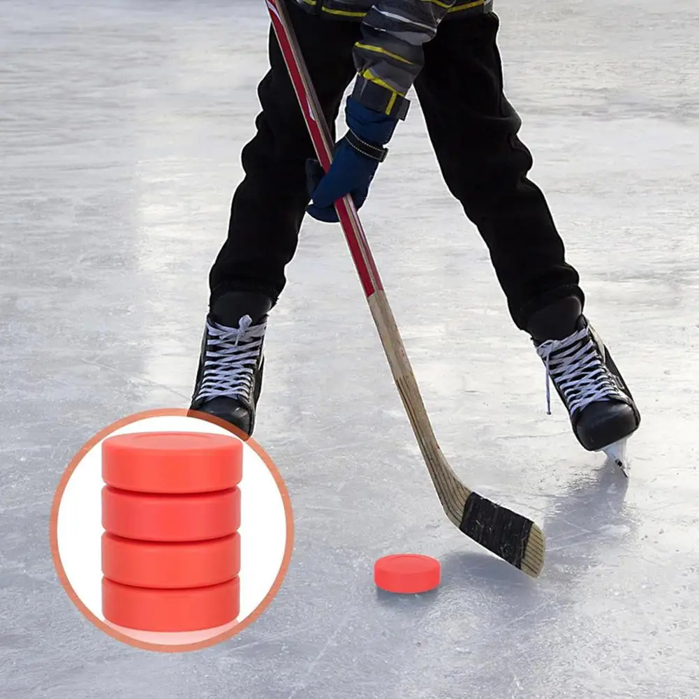 Smooth Glide Puck Noise-reducing Hockey Puck Professional Ice Hockey Set for Indoor Training Classic for Kids