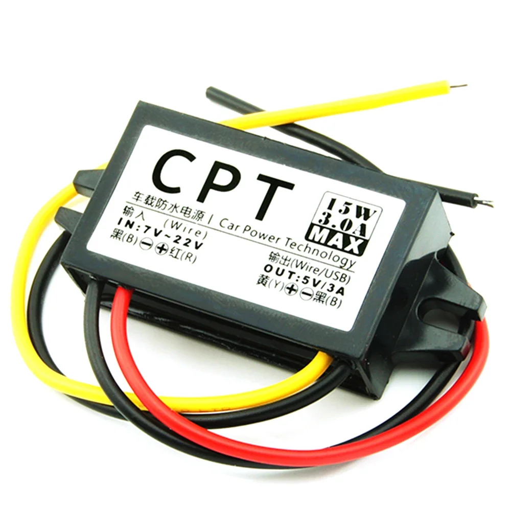 12V to 5V Car Step Down Buck Converter for LED Lights