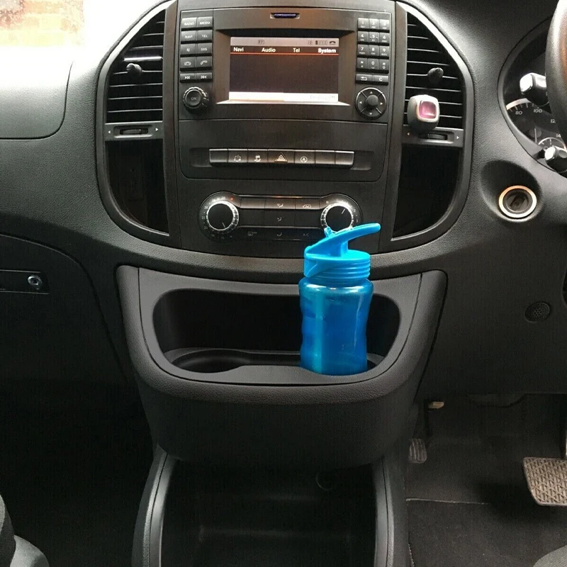 Cup Holder Kit For Mercedes Benz Vito Metris 2016-2023 W447 Car Central Control Instrument Cup Holder Panel