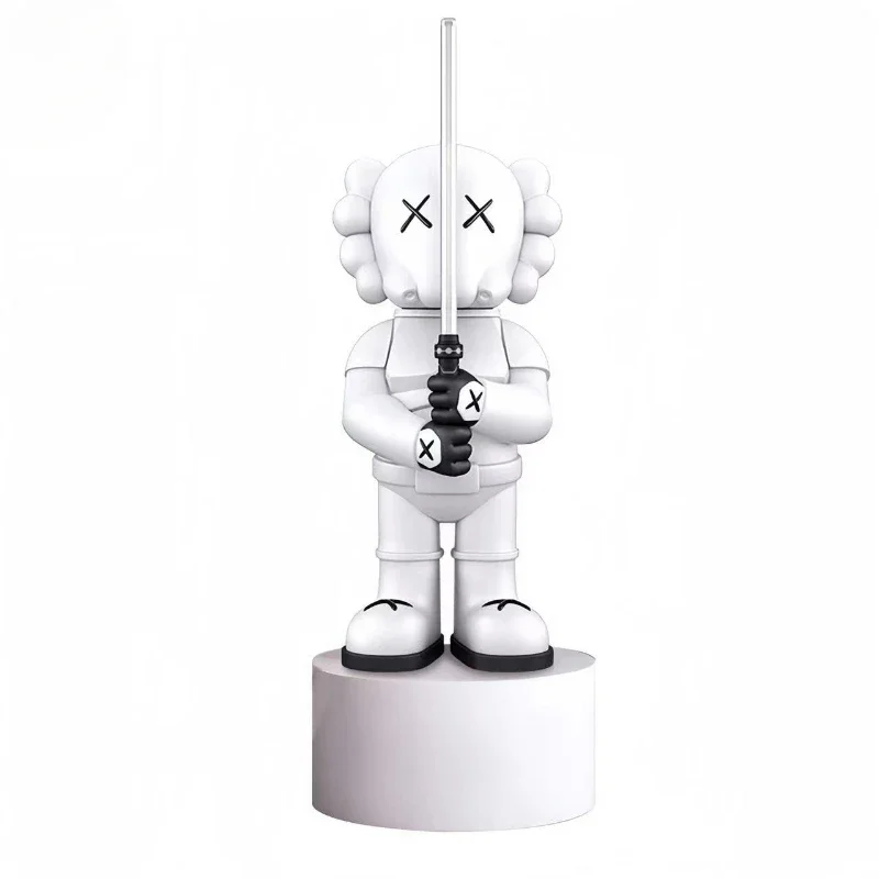 XX Olhos Internet Celebridade Urso Ornamentos, Esculturas Moda Lightsaber Urso, Sala de estar Floor-standing Bonecas High-end