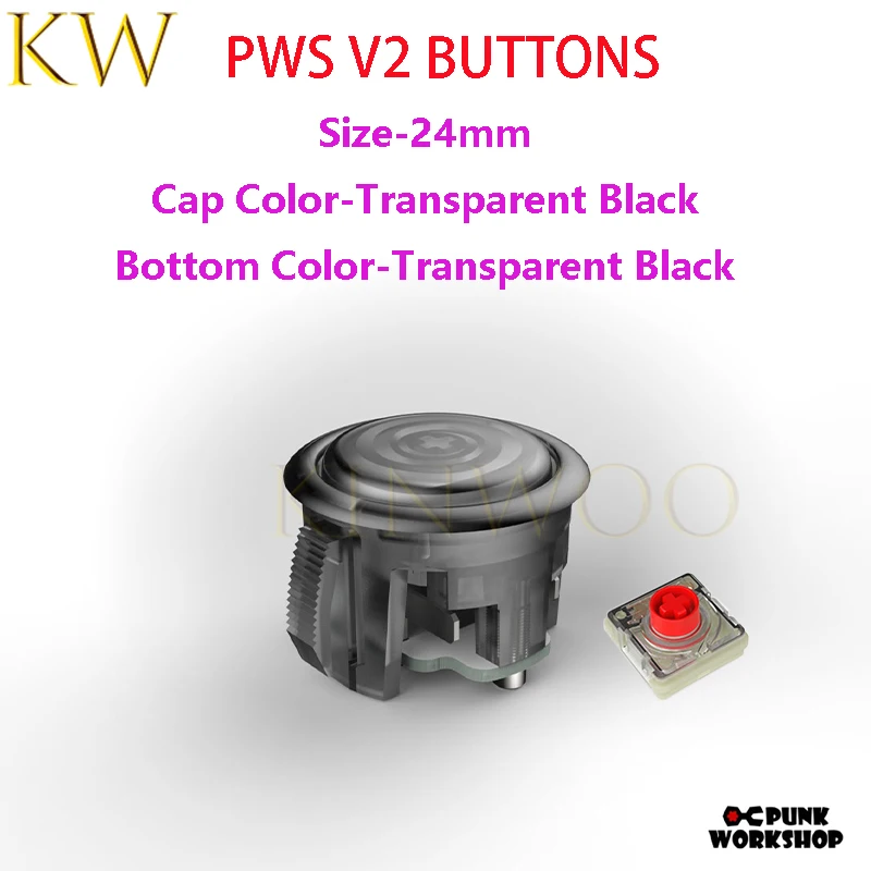 PWS Blaze ボタン 24mm ブラック 18個セット 未使用 パンクワーク