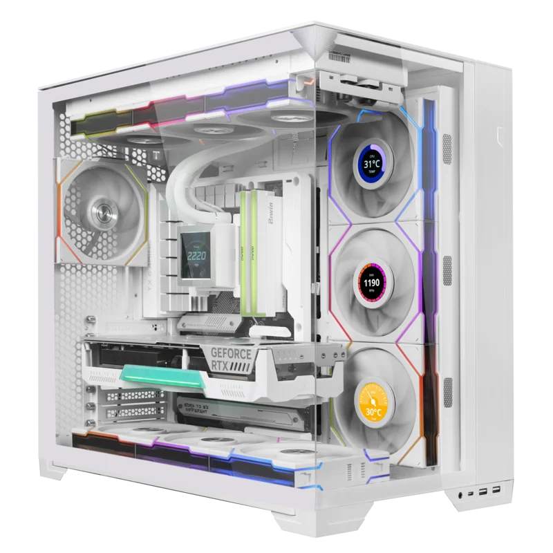 Lian-Li UNI FAN TL Wireless LCD 120 Single Pack NO