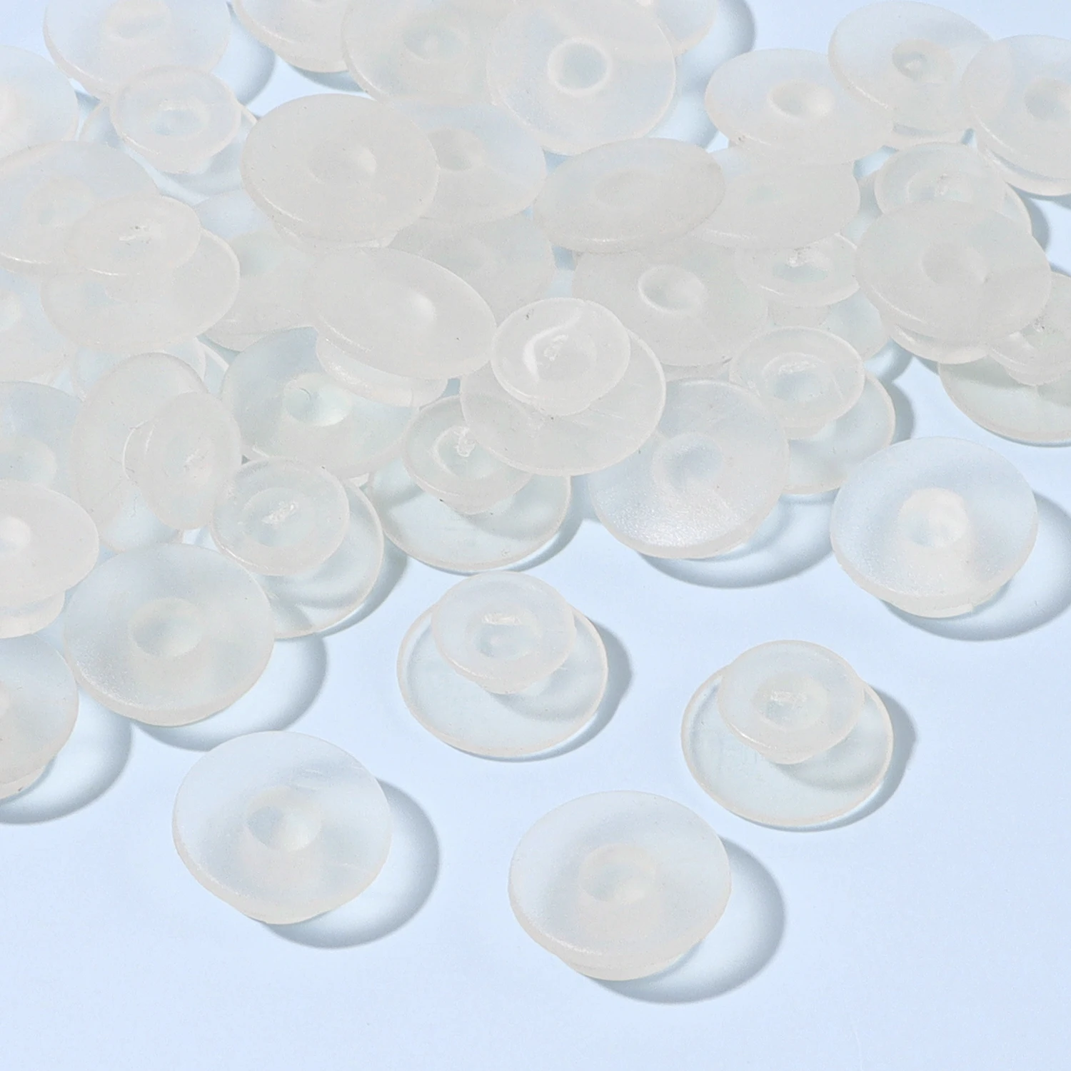 Boutons Ronds Pour Chaussures - Lot De 300 Pièces (noir Et Transparent) - Accessoires De Bricolage Pour Décorer Semelles