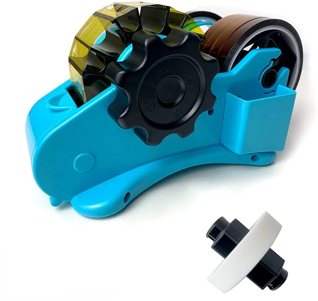 Heat Tape Dispenser, 1 and 3 Inch Core, Multi-Roll Cut Heat