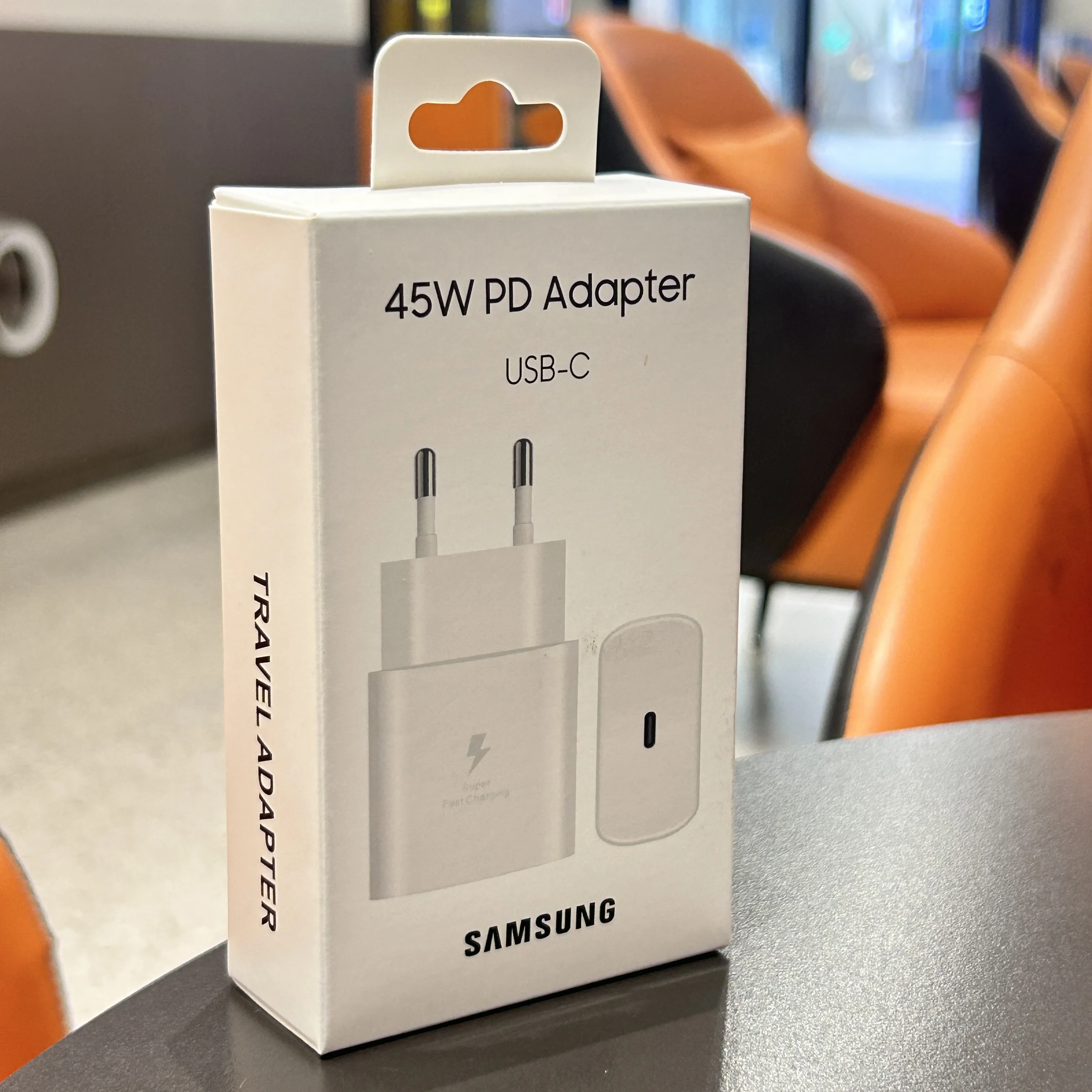 Samsung 45W PD Charger Super Fast Charging For Galaxy S25 Ultra Plus FE S24 S23 S22 A56 A55 A36 A17 EU Adapter 5A Type C Cable