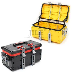 Bras de levage techniques DIY, 660 pièces, compatibles avec boîte de rangement, blocs de construction créatifs, briques, plaque de panneau en vrac, jouets technologiques 