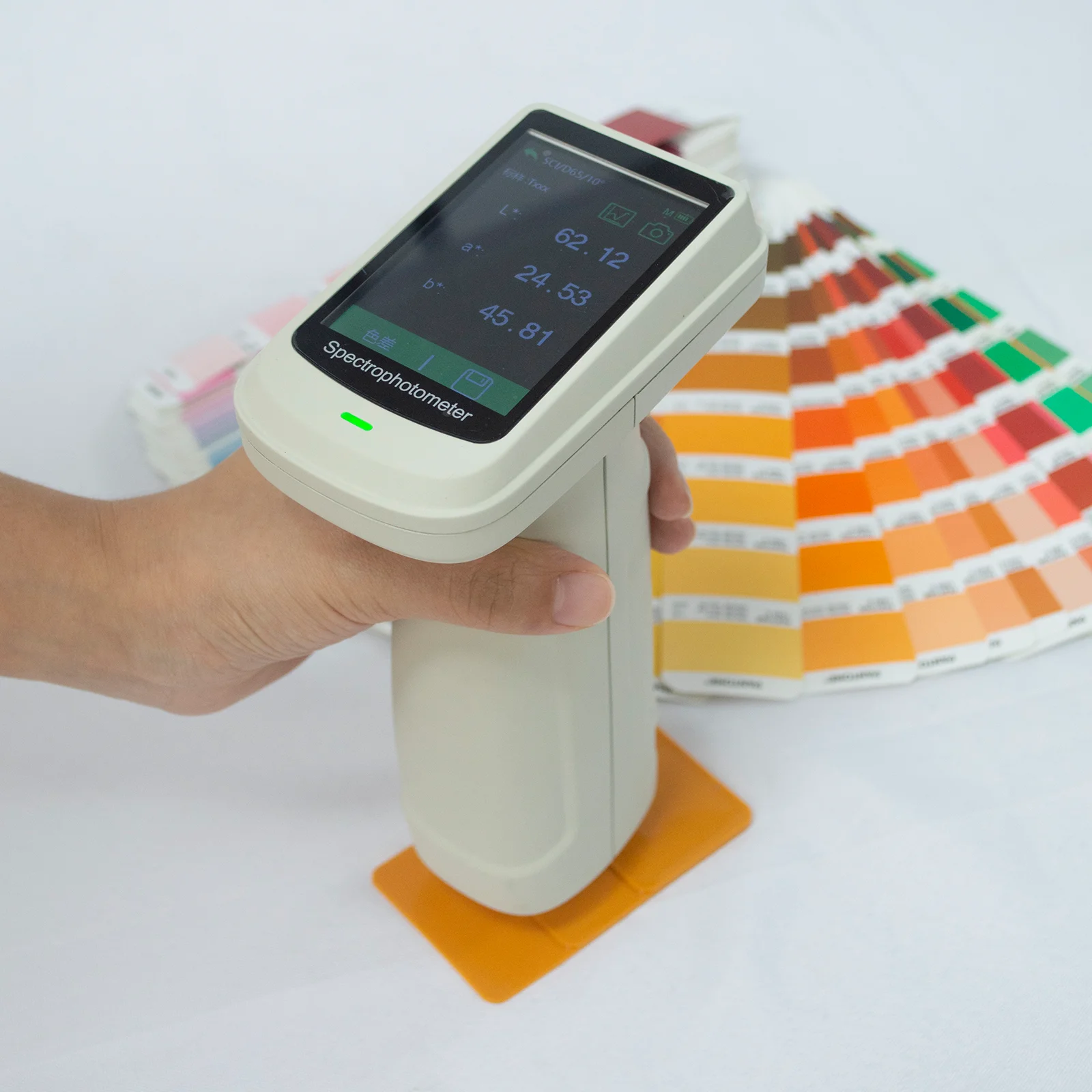 CHNSpec Spectrophotometer DS-700D High-Precision Handheld Colorimeter Touch Screens Color Analyzer Plastic Pigment Paint Textile 4