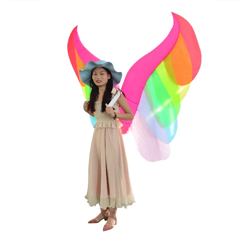 

Inflatable Angel Wings Cosplay Costume Women Inflatable Angle Wing Costume Unisex Party Props for Adults