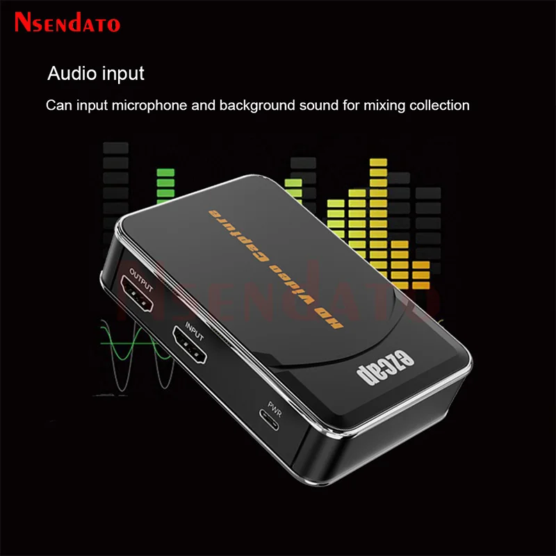 Ezcap280H HDMI Video Game capture Card 1080P Full HD Video Recorder Grabber Capture Box For WiiU Xbox 360 One PS4 USB Flash Disk