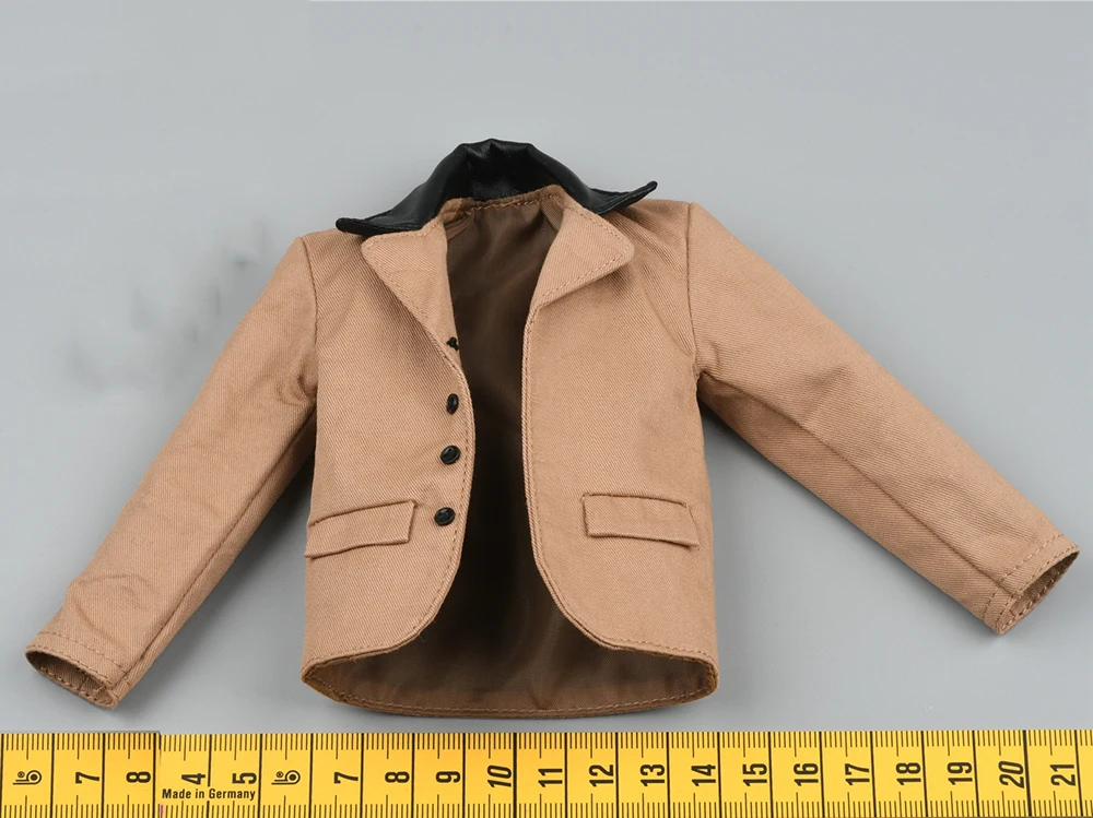 1:6 Scale Cowboy Shirt Coat for 12inch Action Figure Male Body Accessory 