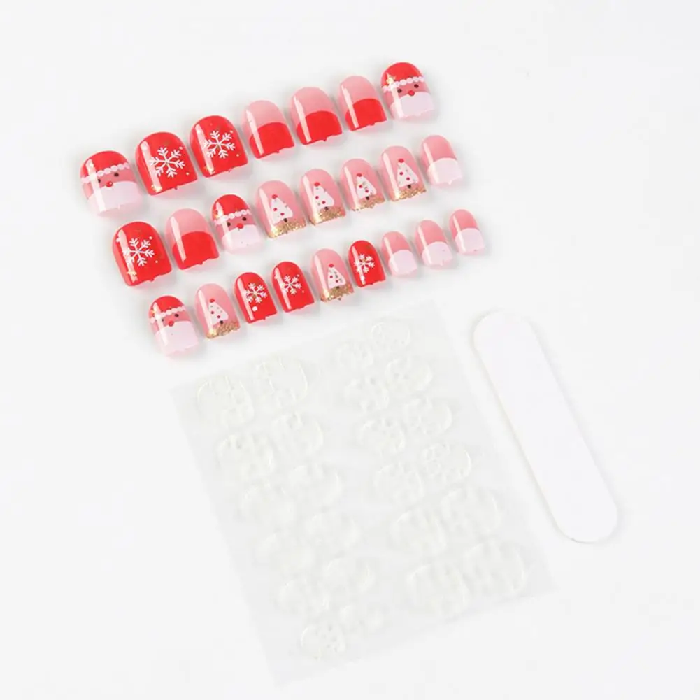 Рисунок 6 - Искусственные ногти для рождественской