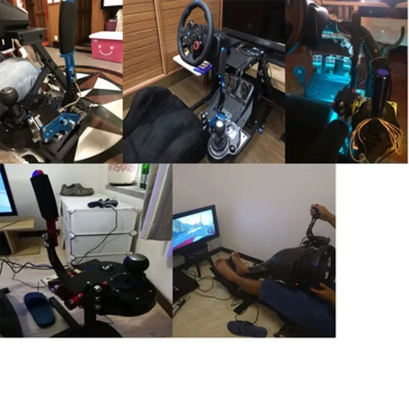 Handbrake For Thrustmaster T300 T300RS/GT Steering Wheel To Play PS5 PS4 PC Racing Game Simracing Adapter MOD