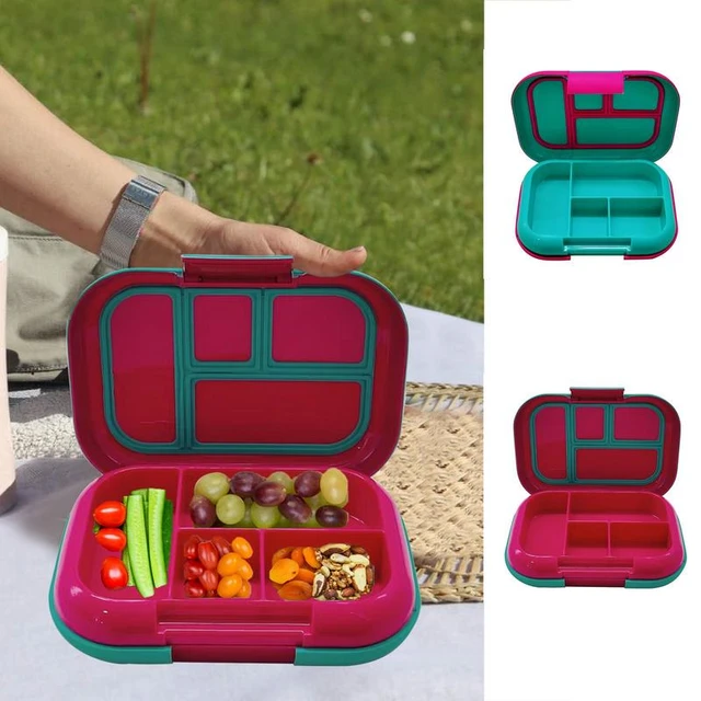 Teen Bento Box Kids Lunch Box Containers Versatile Leakproof 4