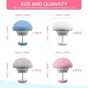 4PCS Comforter Clips Reusable Fixed Button Non-Slip Mushroom Clips Fixing Bedding Curtains Comforter Socks Clips Room Essentials 6
